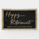 Recherche de retirement fêtes fournitures Noir et or