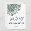 Search for succulent save the dates Calligraphy