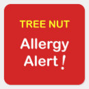 Search for nut allergy alert stickers Safety
