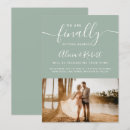 Search for finally getting married invitations Elegant
