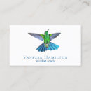 Recherche de colibri bleu cartes visite Nature