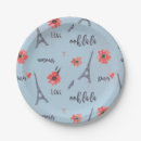 Search for paris paper plates French country