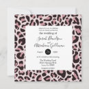 Search for leopard wedding invitations African