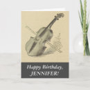 Search for vintage music birthday cards Elegant