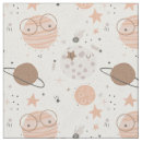 Search for planets fabric Cute