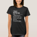 Search for court reporter clothing Title