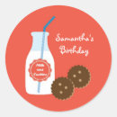 Search for milk and cookie stickers First birthday