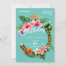 Search for teal birthday invitations Beach