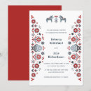 Search for scandinavian wedding invitations Rosemaling