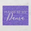 Search for purple quinceanera invitations Girly