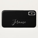 Search for fonts iphone cases Black