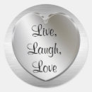 Search for live love laugh stickers Anniversary