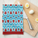 Recherche de zigzag bleu cuisine linges Aquarelle