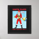 Search for santa canvas prints Xmas