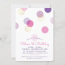 Search for purple and gold birthday invitations Chic