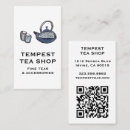 Recherche de salon de thé cartes visite Café