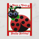 Search for ladybug christmas cards Cute