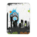 Recherche de illustration magnets Paysage urbain