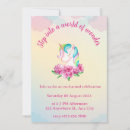 Search for enchanted birthday invitations Pastel