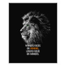 Recherche de citation lion posters Motivation