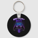 Search for sixth birthday rounded keychains Gamers