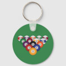 Search for billiard balls keychains Eight