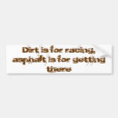 Search for dirt bumper stickers Racing
