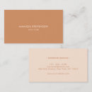 Search for orange business cards Contemporary