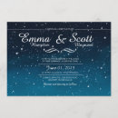 Search for under the stars wedding invitations Sky