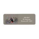Search for red bird return address labels Wildlife