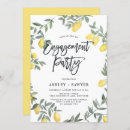 Search for wreath engagement party invitations Typography