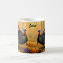 Search for wild turkeys mugs Autumn
