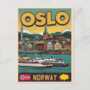 Recherche de souvenir de la norvège cartes postales Drapeau norvégien