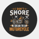 Search for snoring stickers Biker
