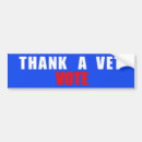 Search for military veteran bumper stickers Political