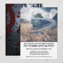 Search for zombie halloween invitations Apocalypse
