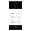 Search for menu rack cards Creative