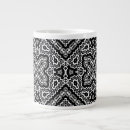 Search for black and white geometric mugs Retro
