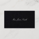 Search for goth business cards Black