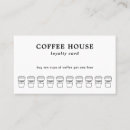 Search for coffee shop loyalty cards Simple