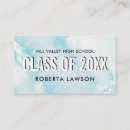 Search for class business cards College grad