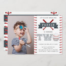 Search for baseball birthday invitations Modern