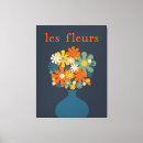 Search for retro flowers canvas prints Vintage