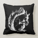 Search for black squirrel pillows Squirrels