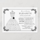 Search for pretty bride invitations Elegant