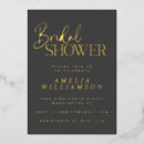 Recherche de douche nuptiale à la mode invitations Minimaliste