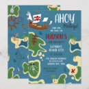 Recherche de pirate map invitations Bateau de pirates