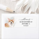 Search for family pet return address labels Minimalist