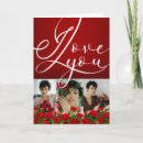 Search for i love you valentines day cards Red