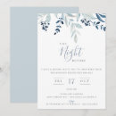 Search for the night before wedding invitations Watercolor